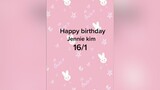 Happy birthday Jennie 16/1jennierubyjane blackpink_blink happybirthday