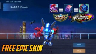 FREE EPIC SKIN - KOF BINGO EVENT 2020 - MOBILE LEGENDS BANG BANG