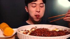 Mukbang Black Bean Noodles... Yummy 😋 Yt 바다곰조해옹Seabear