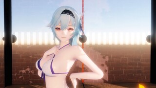 【原神MMD】优菈~旅行者捞我的原石准备好了没，我可是很记仇的