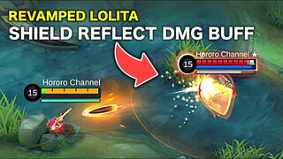 BUFFED LOLITA SHIELD CAN ONE SHOT | NEW ADVANCE SERVER UPDATE