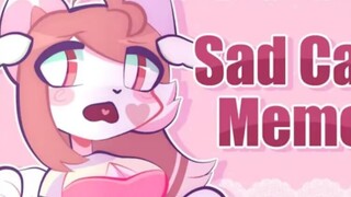 [มีมแอนิเมชัน] Sad Cat -- มีมแอนิเมชั่น -- ของขวัญสำหรับสายสะพาย