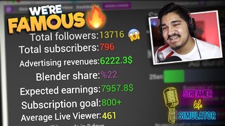 I BECAME FAMOUS In Streamer Life Simulator (HINDI) #4