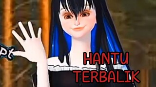 hantu terbalik || cerita hantu versi zepeto