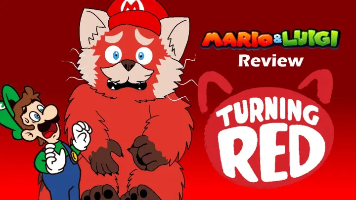 Mario and Luigi Review Turning Red