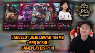 LAWAN TIM M2 BURMESE GHOUL + RRQ HOSHI DI RANKED ! LANCELOT JEJE BERAKSI - Mobile Legends