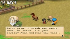 DAPAT KUDA DARI BARLEY | HARVEST MOON: BACK TO NATURE - DAY 5