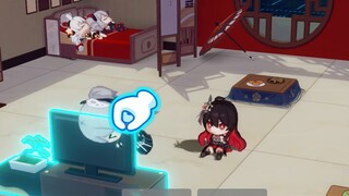 Honkai Impact 3 | Telur Paskah Asrama: Naixi salah mengira Bebek Bebek sebagai saudara perempuan dari dunia tertentu