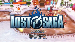 lost saga fantasy speed run snow town dungeon 41 second