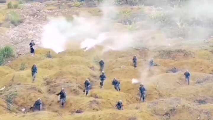 Guangxi military training, capture Guangzhi alive