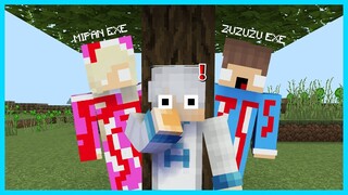 MIPAN & ZUZUZU PURA PURA JADI HANTU DAN PRANK AKUDAV DIMINECRAFT! AKUDAV KETAKUTAN