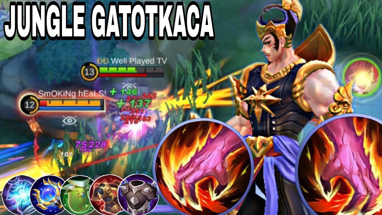 Core Jungle Gatotkaca Auto Win Mvp Top Global Gatotkaca Build Mlbb Bilibili