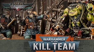 Warhammer 40K: Kill Team - Warhammer Wednesday WK2 Battle Report - Ork Kommandos vs. Death Korps!