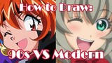 How to Draw Manga/Anime: 90s vs Modern Style