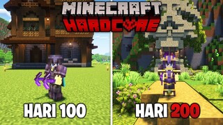 Aku Bertahan Hidup 200 Hari di Minecraft Hardcore 1.21