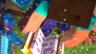 The blood-on-fire clips of Minecraft