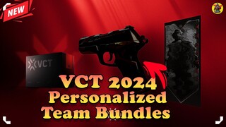 Valorant VCT 2024 Personalized Team Bundles | Valorant Update | @AvengerGaming71