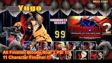 Semua Finisher Bloody Roar 2 PS1