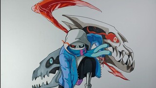 AMAZING How To Draw Lost SANS Cách Vẽ Lost XANS Siêu Ngầu