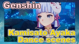 Kamisato Ayaka Dance scenes