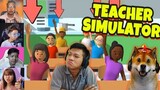 Reaksi ACI GameSpot & Obit Menjadi Guru Killer Yang Kejam!!! | Teacher Simulator Indonesia