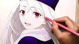 [Vẽ tay] Nụ cười của Illya được tôi bảo vệ!! "Fate/stay night" 260 phút để vẽ Snow Maiden