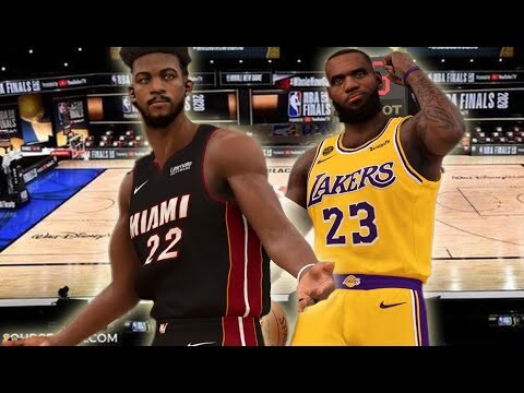 NBA 2K21 - Lakers vs Miami Finals Promo