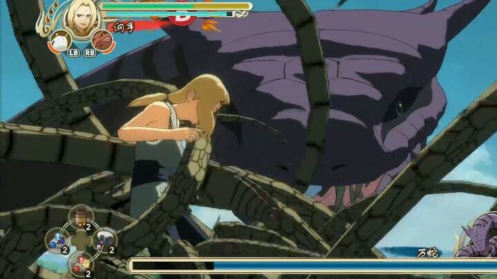 Tsunade vs Orochi is hard to imagine how happy it was to play this game 14 years ago Naruto Ultimate Storm 1