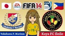 Kinako FIFA 14 | Yokohama F. Marinos VS Kaya FC Iloilo (AFC Champions League 2023)