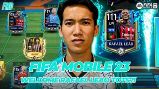 Welcome Rafael Leão TOTS! Buka Pack TOTS dan Mencoba Gameplay Leão & Szczesny TOTS! | FIFA Mobile 23