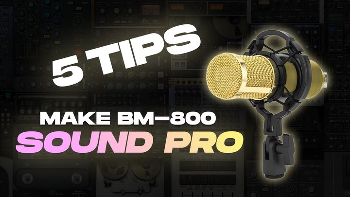 How To Make Your BM-800 Sound Better | Tagalog