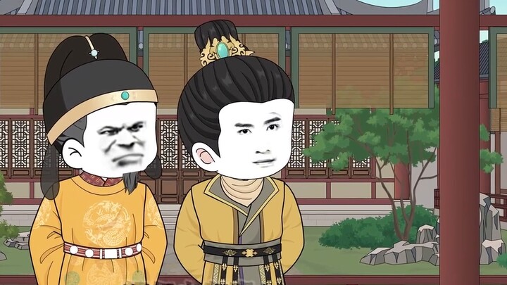 The Ming Gangtian reversed the combination and pissed off Zhu Yuanzhang! ! ! #沙雕动漫#原创动漫#虾仁动漫