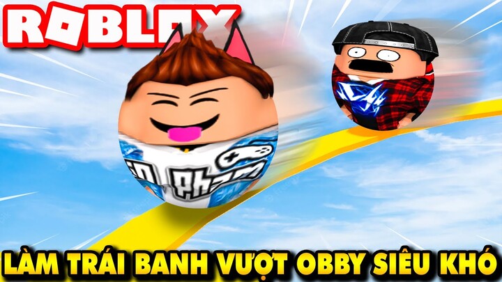 Roblox | KIA VAMY TRÒN TRỊA NHƯ TRÁI BANH VƯỢT OBBY KHÓ MUỐN ĐẬP BÀN PHÍM - Obby but you're a ball