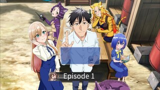 The daily life of a middle aged online shopper in another world Episode 1