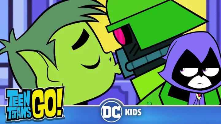 Teen Titans Go! | Sing Along: Shrimp And Prime Rib by Beast Boy | @DC Kids