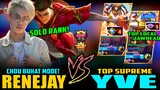 RENEJAY CHOU CARRY MODE SA RANK vs. TOP SUPREME & TOP LOCAL! ~ Mobile Legends