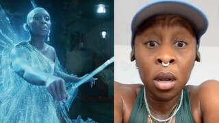 Cynthia Erivo Reacts To 'Pinocchio' Teaser