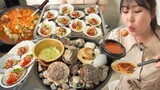 성수동 핫플 맛집✨돌위에 구워 먹는 조개구이집?! 조개도 먹방 | 가리비회, 키조개탕, 조개라면, 조개 풀코스 MUKBANG