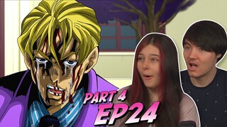 KOICHI VS KIRA | Jojo's Bizarre Adventure Part 4 Ep 24 REACTION & REVIEW!!