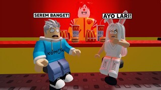 Aku & @AKUDAP Pergi Ke Restoran Hantu Jam 3 Malam! ADA HANTU BADUT! - Escape Ronald's Restaurant!