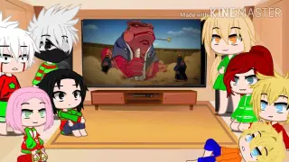 ⚡️Time 7, Tsunade, Jiraiya, Kushina e Minato reagindo a Naruto vs Pain⚡️