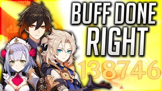 1.3 Geo Buff is INSANE, Buff Explained, Zhongli guide | Genshin Impact