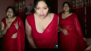 dance in red saree at home tutorial #tango #bigolive @LiveVideoTutorial