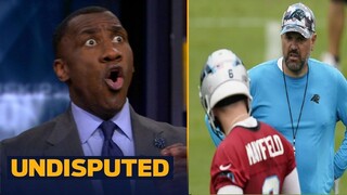 UNDISPUTED - "Unfortunate Baker Mayfield trend continues" Shannon reacts to Panthers fire Matt Rhule