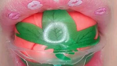 ASMR Satisfying Gummy Strawberry