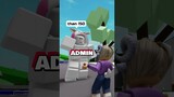 ADMIN BANS PLAYERS INSTANTLY IN ROBLOX BROOKHAVEN! #shorts