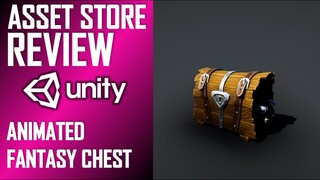 UNITY ASSET REVIEW | ANIMATED FANTASY CHEST | INDEPENDENT REVIEW BY JIMMY VEGAS ASSET STORE