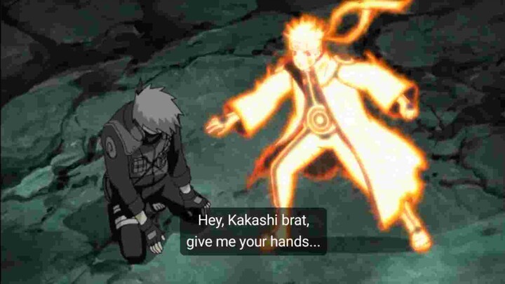 Naruto and Kakashi fight Madara || funny moment