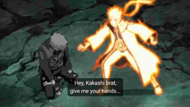 Naruto and Kakashi fight Madara || funny moment