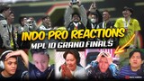 INDO PRO PLAYERS and STREAMERS EPIC REACTION on MPL ID GRAND FINALS 🤣😂